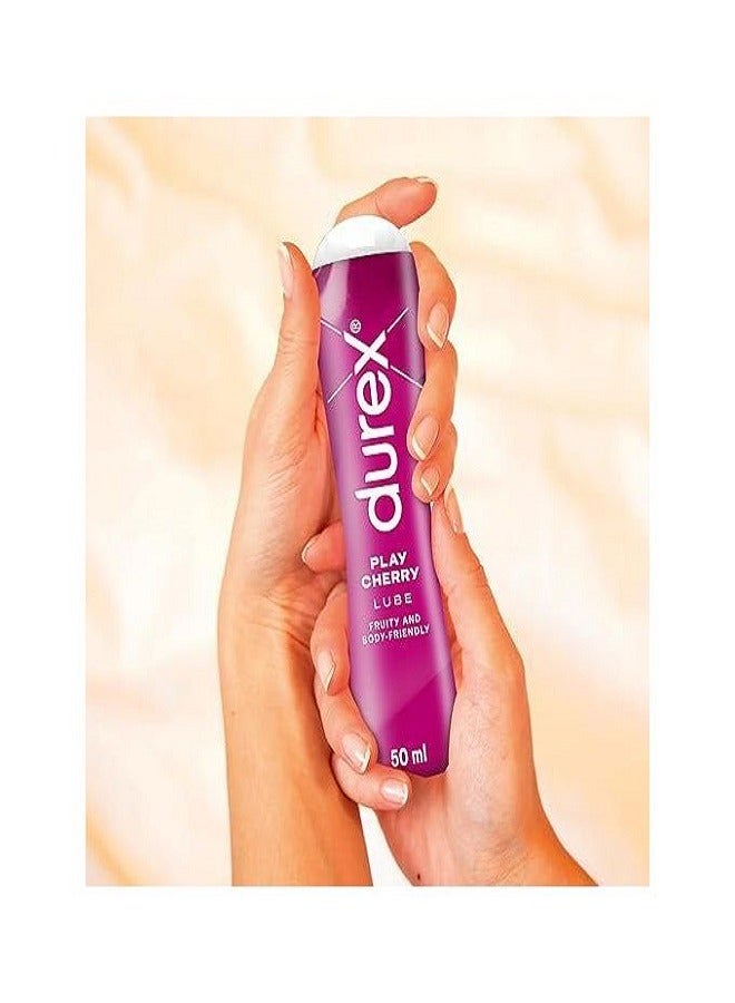 Durex Gel Play Cherry Lube - 50 ml  - Image 2