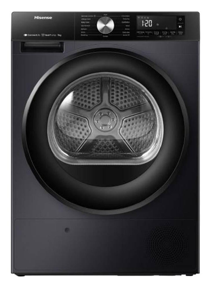 هايسنس Hisense Front Load Dryer 9 kg DH3S902BT DH3S902BT Titanium Black  - Image 1