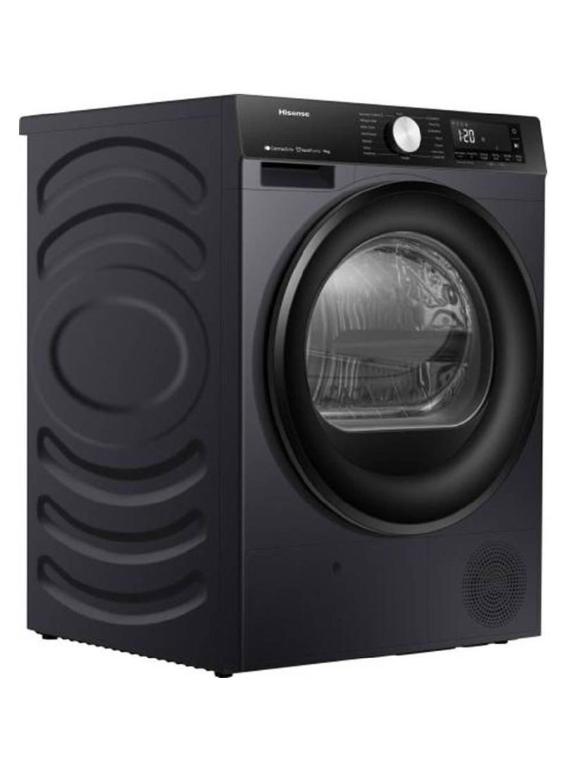 هايسنس Hisense Front Load Dryer 9 kg DH3S902BT DH3S902BT Titanium Black  - Image 3