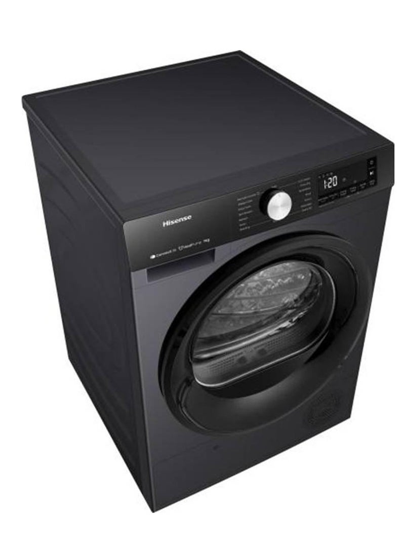 هايسنس Hisense Front Load Dryer 9 kg DH3S902BT DH3S902BT Titanium Black  - Image 5