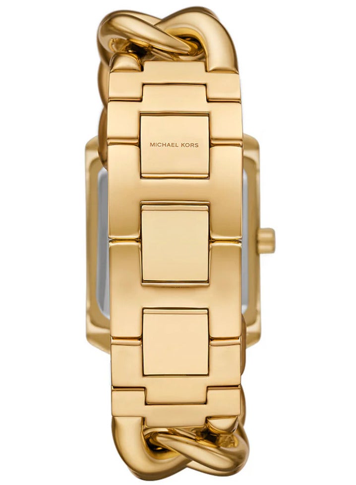Michael Kors Women's Emery Analog White Dial Gold Tone Women's Watch - MK7300  - Image 4