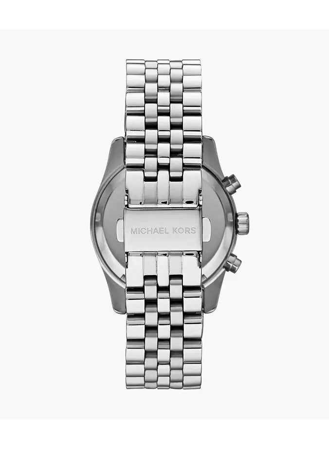 مايكل كورس ساعة نسائية ليكستون كرونوغراف بقرص بنفسجي - MK6223 - Image 3