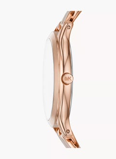 Michael Kors Women's Women's Runway Three-Hand, Rose Gold-Tone Stainless Steel Watch - MK7473  - Image 2