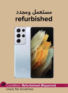 سامسونج Refurbished - Galaxy S21 Ultra 5G 128GB 12GB RAM Phantom Silver - International Version  - Image 1