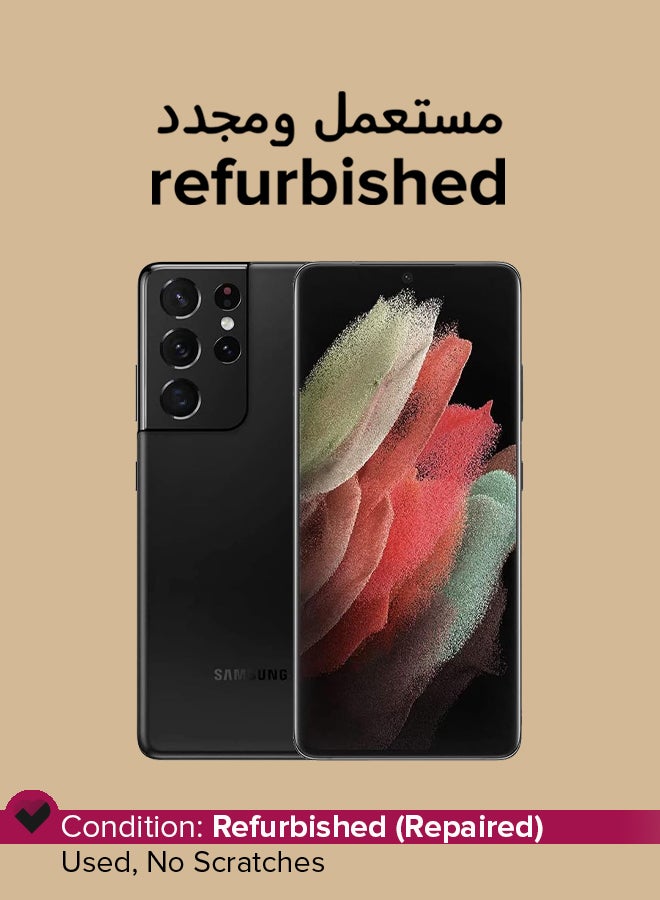 Samsung Refurbished - Galaxy S21 Ultra 5G 256GB 12GB RAM Phantom Black - International Version - Image 1