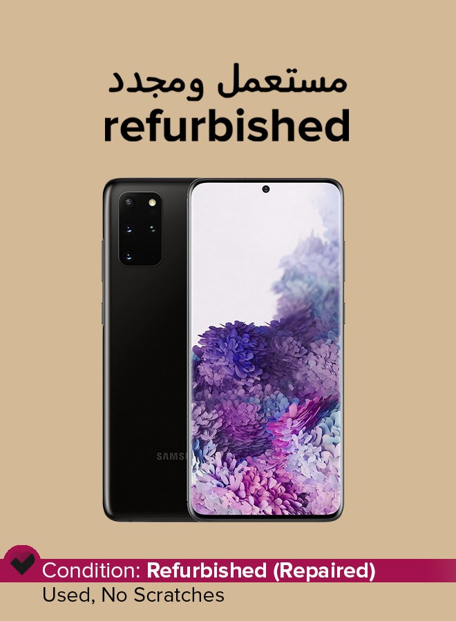 سامسونج Refurbished - Galaxy S20 Plus 5G 128GB 8GB RAM Dual SIM Cosmic Black - International Version - Image 1