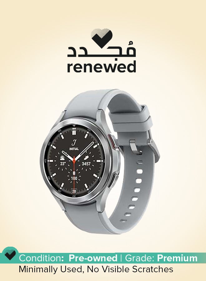 Samsung Renewed - Galaxy Watch 4 Classic 46 mm LTE silver  - Image 1