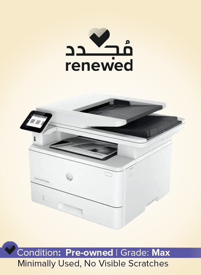 HP Renewed - LaserJet Pro MFP 4103dw Printer white - Image 1