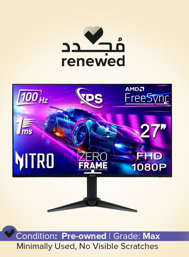 أيسر Renewed - 27-Inch Nitro Gaming Monitor black  - Image 1
