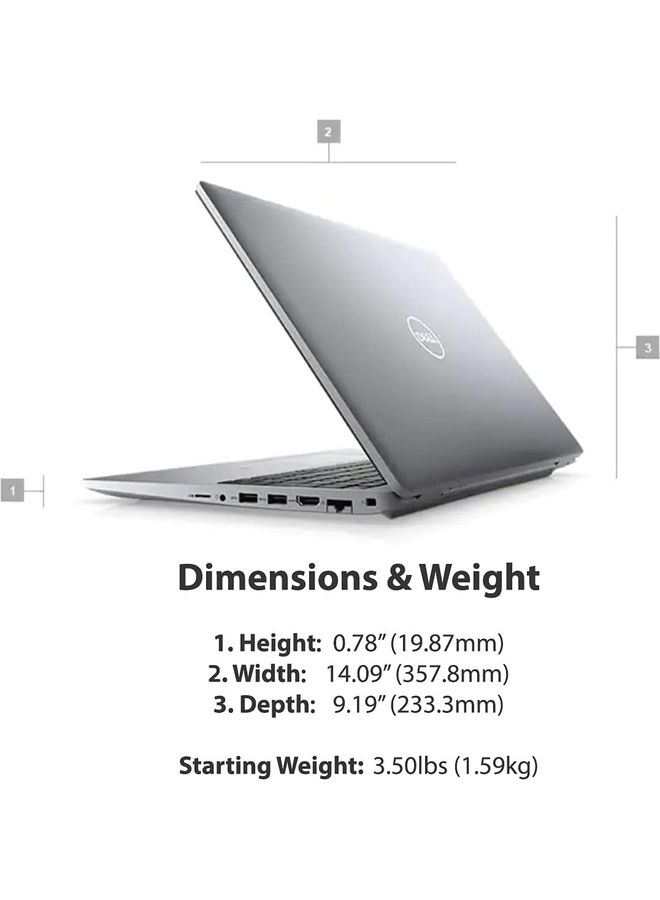 DELL Renewed - Latitude 5520 Laptop With 15.6-Inch Full HD Display, Core i5-1135G7 Processor/Quad Core/11th Gen/8GB RAM/256GB SSD/Intel Iris XE Graphics/Windows 10 Pro English grey - Image 5