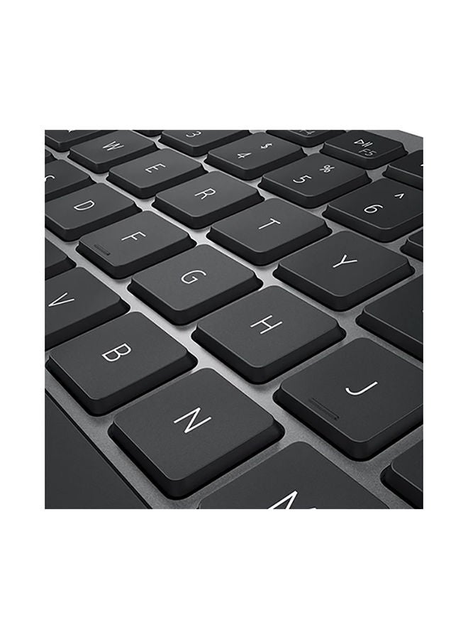 DELL - Renewed - Multi-Device Bluetooth and Wireless Keyboard And Mouse Titan Gray - Image 1