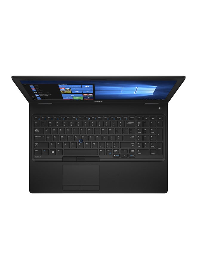 DELL - Renewed - Latitude 5580 Laptop With 15.6-Inch Display,Intel Core i7 Processor/7th Gen/Dual Core/16GB RAM/256GB SSD/Intel HD Graphics 620/Windows 10 Pro English/Arabic black - Image 1