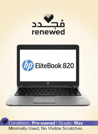 Renewed - Elitebook 820 G1 Laptop With 12-Inch Display,Intel Core i5 Processor/Duad Core/4th Gen/8GB RAM/256GB SSD/Intel UHD Graphics/Windows 10 Pro English Black - pnsku/N70176458V/45/_/1747288287/e4babe85-f1a6-4016-bdff-d397f8456e34