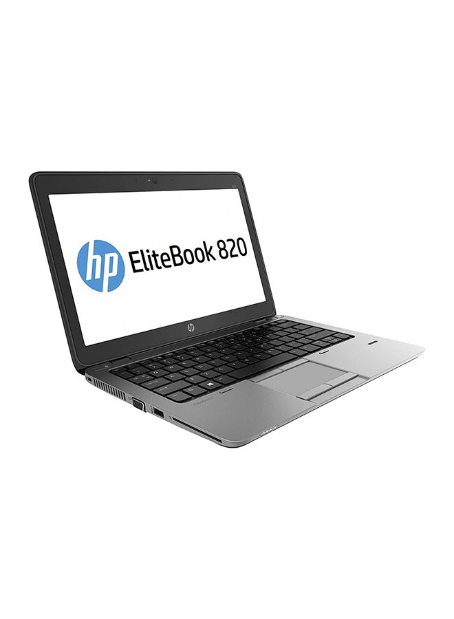 HP Renewed - Elitebook 820 G1 Laptop With 12-Inch Display,Intel Core i5 Processor/Duad Core/4th Gen/8GB RAM/256GB SSD/Intel UHD Graphics/Windows 10 Pro English Black  - Image 3