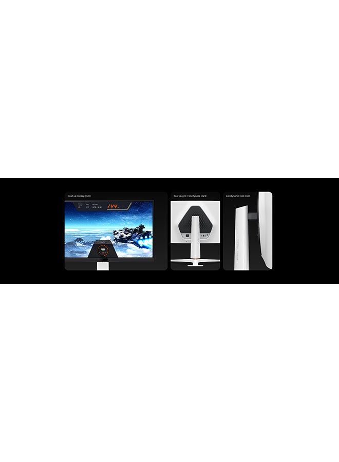 BenQ 27” 2K 180Hz BenQ MOBIUZ Gaming Monitor White  - Image 4