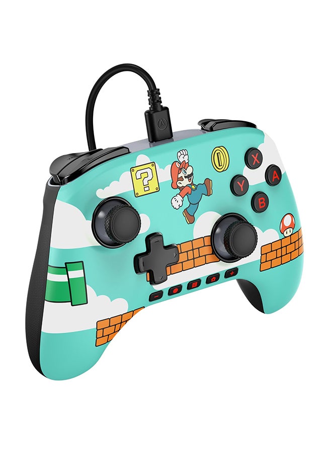 باور أيه PowerA Advantage Wired Controller for NSW2- Mario Time  - Image 4