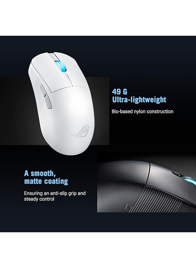 ASUS P716 ROG HARPE ACE MINI/ GAMING MOUSE 42000 DPI WHITE  - Image 3