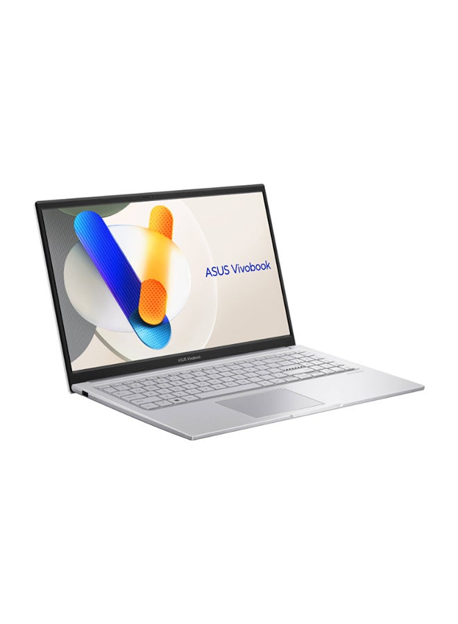 ASUS - Vivobook 15 Laptop With 15.6-Inch Full HD Display, Intel Core i3-1315U Processor/8GB RAM/512GB SSD/Intel Iris XE Graphics/DOS(Without Windows) English Cool Silver - Image 1