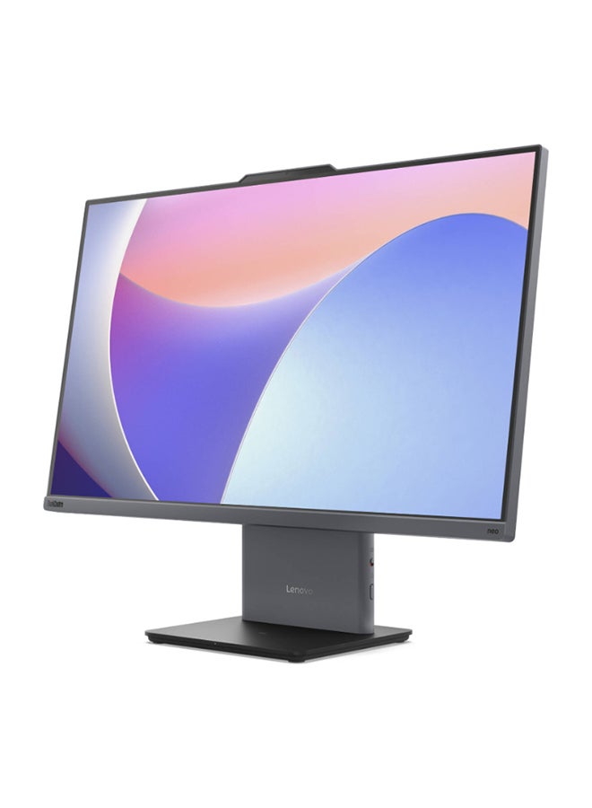 Lenovo (Upgraded Version) IdeaCentre AIO With 27-Inch Full HD Display, Intel Core i7-13620H Processor/8GB RAM/512GB SSD/Intel UHD Graphics/DOS(Without Windows) / Luna English/Arabic Luna Grey - Image 2