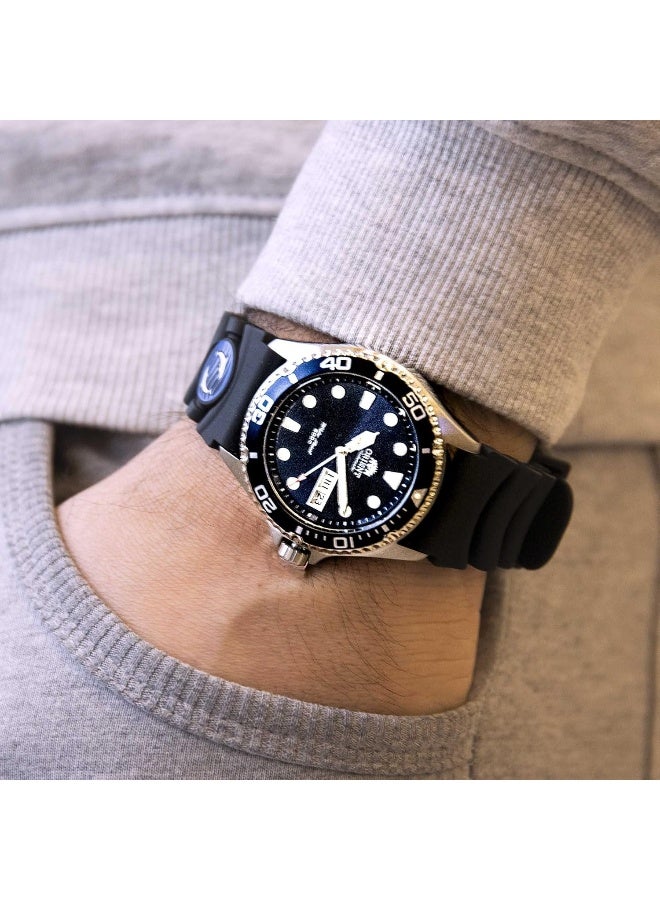 ORIENT Men's Orient Men's Japanese Automatic/Hand-Winding Stainless Steel 200 Meter Diving Watch - Image 3