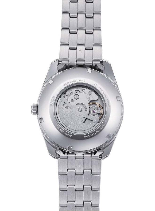 أورينت ساعة أوينت RA-BA0004S10B الأوتوماتيكية التناظرية ذات التقويم متعدد السنوات للرجال، حجم العلبة 43 مم، فضي - Image 2