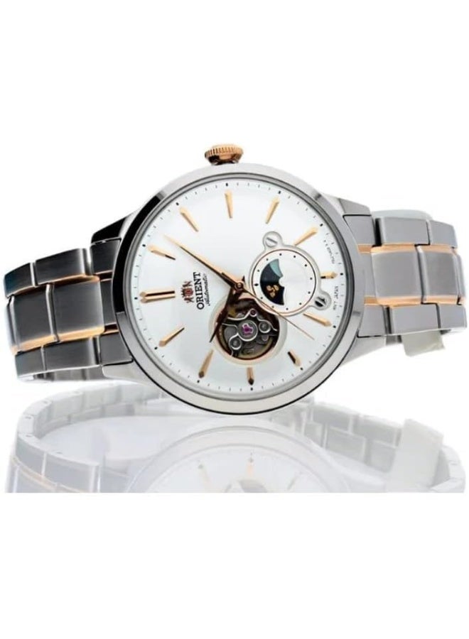 أورينت ساعة أورينت RA-AS0101S10B الشمس والقمر الكلاسيكية للرجال، حجم علبة 41 مم، متعددة الألوان - Image 3