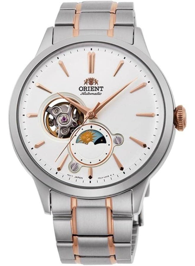 أورينت ساعة أورينت RA-AS0101S10B الشمس والقمر الكلاسيكية للرجال، حجم علبة 41 مم، متعددة الألوان - Image 4