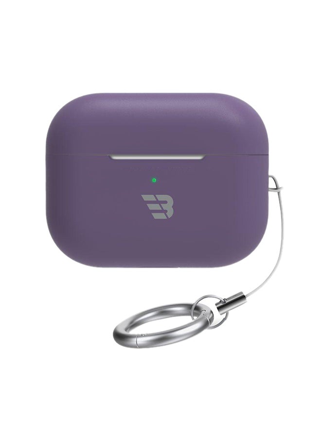 Baykron Airpods Pro 2nd Gen Silicone Case Deep Purple Deep Purple  - Image 1