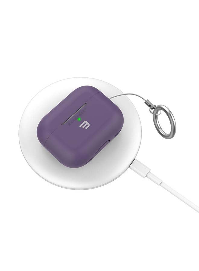 Baykron Airpods Pro 2nd Gen Silicone Case Deep Purple Deep Purple  - Image 4
