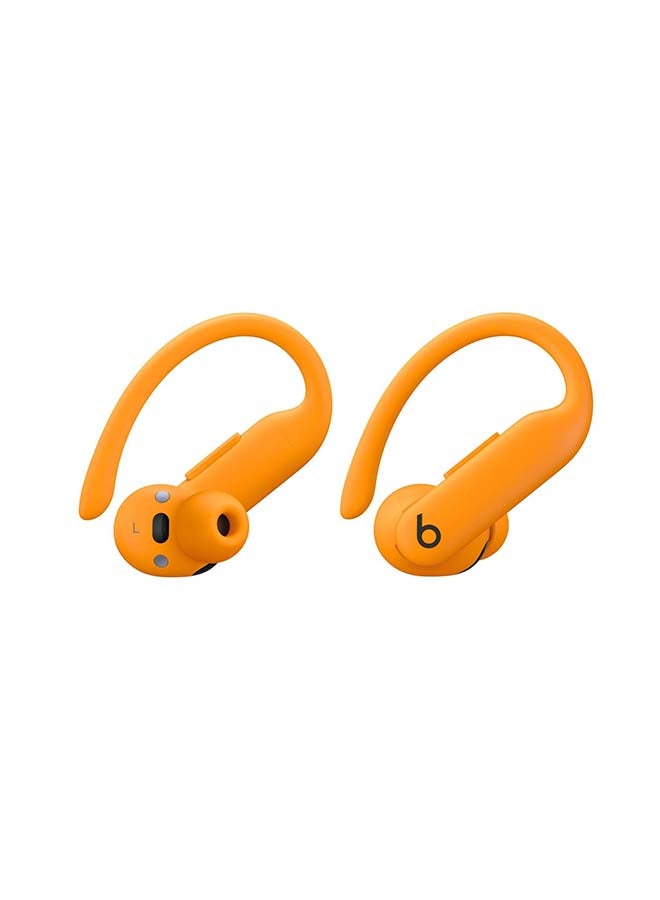 بيتس Power Beats Pro 2 High Performance Earbuds Electric Orange - Image 2