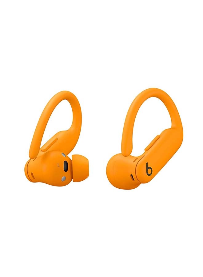 بيتس Power Beats Pro 2 High Performance Earbuds Electric Orange - Image 3