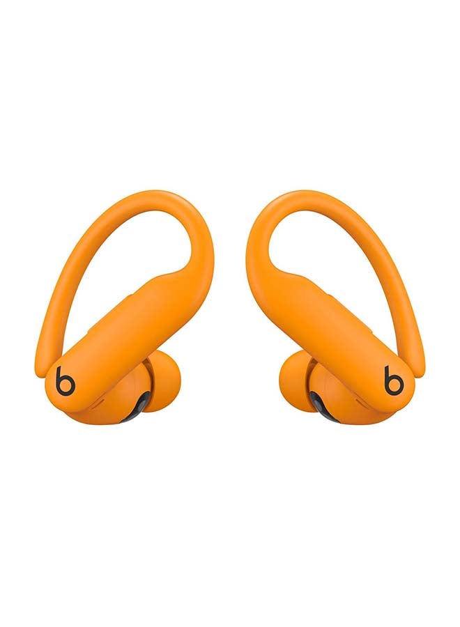 بيتس Power Beats Pro 2 High Performance Earbuds Electric Orange - Image 4