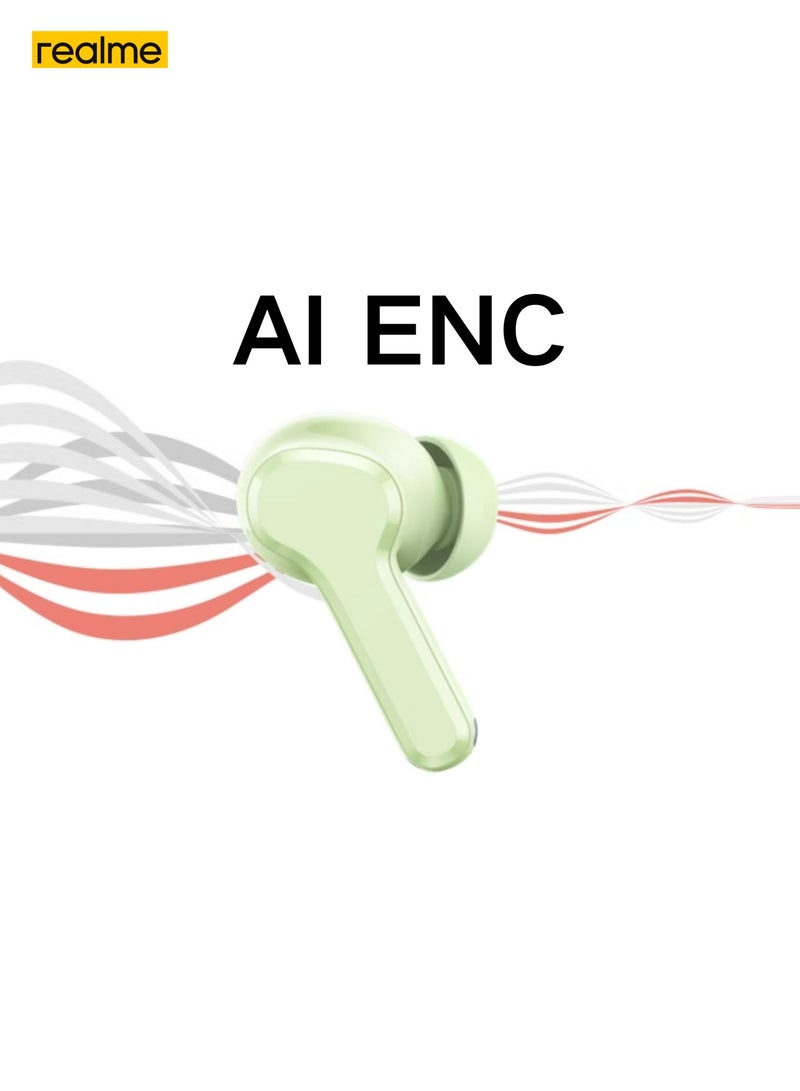 realme Buds T110 True Wireless Earbuds,IPX5 Water Resistance,Bluetooth 5.4,up to 38 Hours Total Playback Black - Image 5