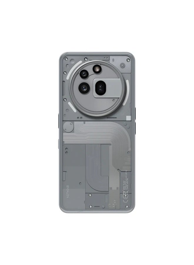 Nothing Phone 3a Pro 5G Dual SIM Grey 12GB RAM 256GB - Middle East Version  - Image 2