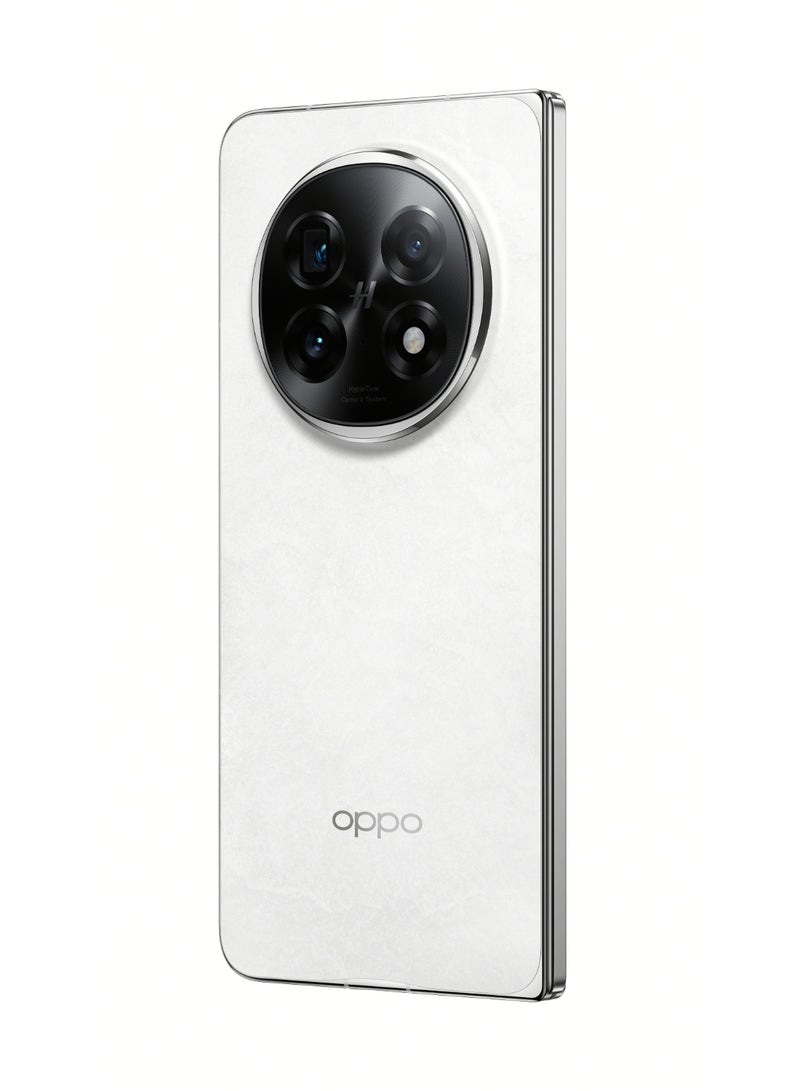 OPPO Find N5 Dual SIM 5G Misty White 16GB RAM 512GB + OPPO Enco X3i + One Year Screen Protection - Middle East Version  - Image 4