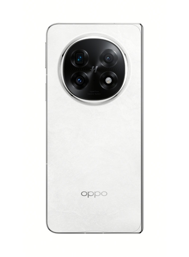 OPPO Find N5 Dual SIM 5G Misty White 16GB RAM 512GB + OPPO Enco X3i + One Year Screen Protection - Middle East Version  - Image 2