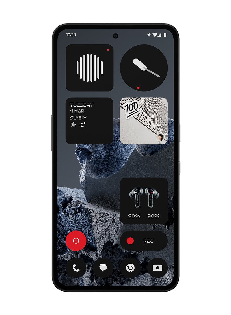 cmf by NOTHING - Phone 2 Pro Dual SIM 5G Black 8GB RAM 256GB With Free Buds Pro - Middle East Version - Image 1