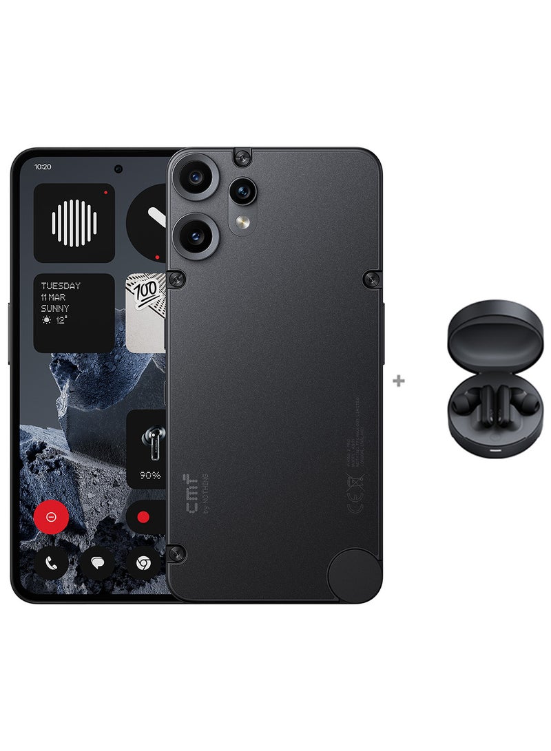 cmf by NOTHING - Phone 2 Pro Dual SIM 5G Black 8GB RAM 256GB With Free Buds Pro - Middle East Version - Image 1