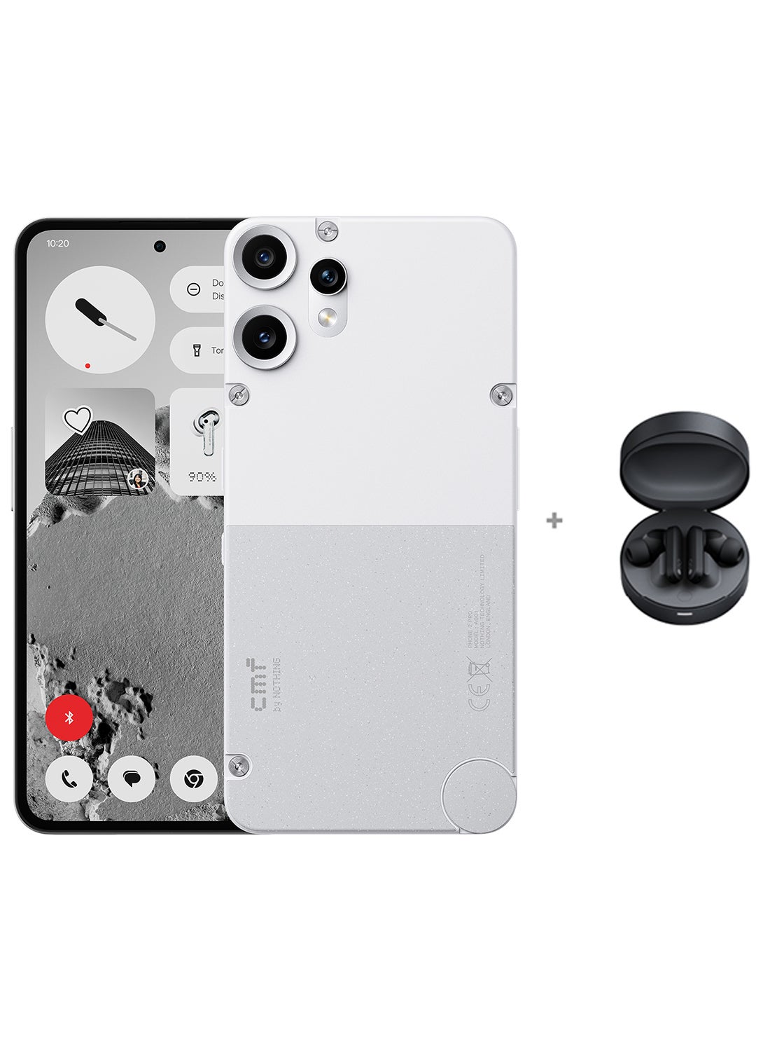 cmf by NOTHING Phone 2 Pro Dual SIM 5G White 8GB RAM 256GB With