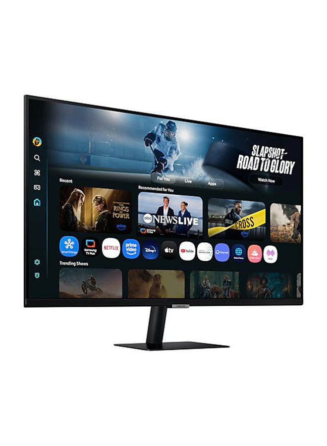 سامسونج 32 inch 4K Smart Monitor M7 M7F with Samsung Vision AI, Copilot integrated (Ask Copilot), AI Picture Optimizer, SmartThings, Knox Security, Smart TV Apps, Click to Search, Gaming Hub, Active Voice Amplifier, build in Speakers, LS32FM702UMXUE black  - Image 4