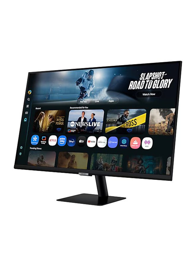 32 inch 4K Smart Monitor M7 M7F with Samsung Vision AI, Copilot integrated (Ask Copilot), AI Picture Optimizer, SmartThings, Knox Security, Smart TV Apps, Click to Search, Gaming Hub, Active Voice Amplifier, build in Speakers, LS32FM702UMXUE black