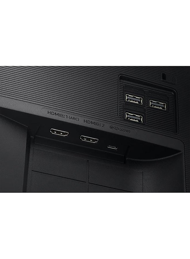 32 inch 4K Smart Monitor M7 M7F with Samsung Vision AI, Copilot integrated (Ask Copilot), AI Picture Optimizer, SmartThings, Knox Security, Smart TV Apps, Click to Search, Gaming Hub, Active Voice Amplifier, build in Speakers, LS32FM702UMXUE black
