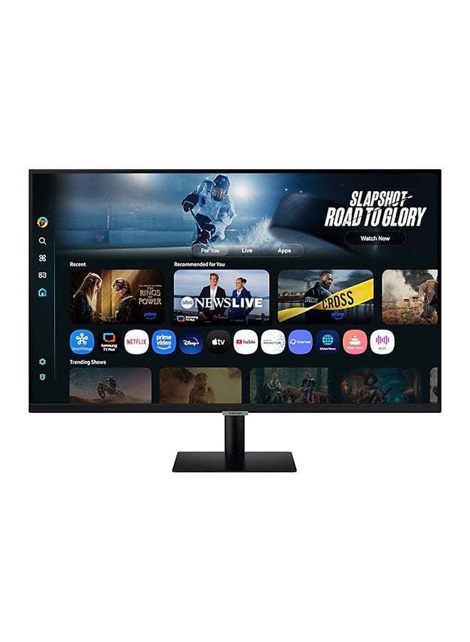 سامسونج 32 inch 4K Smart Monitor M7 M7F with Samsung Vision AI, Copilot integrated (Ask Copilot), AI Picture Optimizer, SmartThings, Knox Security, Smart TV Apps, Click to Search, Gaming Hub, Active Voice Amplifier, build in Speakers, LS32FM702UMXUE black  - Image 2