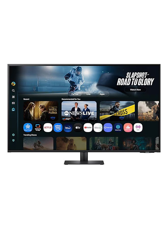 سامسونج 43 inch 4K Smart Monitor M7 M7F with Samsung Vision AI, Copilot integrated (Ask Copilot), AI Picture Optimizer, SmartThings, Knox Security, Smart TV Apps, Click to Search, Gaming Hub, Active Voice Amplifier, build in Speakers, LS43FM702UMXUE black  - Image 2