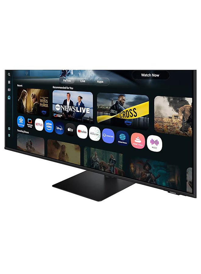 سامسونج - 43 inch 4K Smart Monitor M7 M7F with Samsung Vision AI, Copilot integrated (Ask Copilot), AI Picture Optimizer, SmartThings, Knox Security, Smart TV Apps, Click to Search, Gaming Hub, Active Voice Amplifier, build in Speakers, LS43FM702UMXUE black - Image 1
