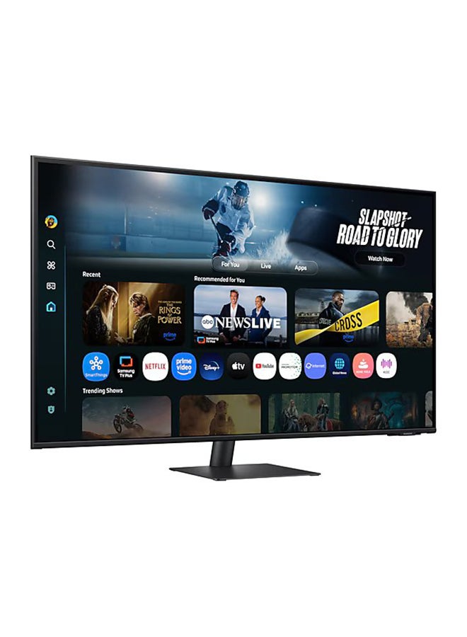 سامسونج 43 inch 4K Smart Monitor M7 M7F with Samsung Vision AI, Copilot integrated (Ask Copilot), AI Picture Optimizer, SmartThings, Knox Security, Smart TV Apps, Click to Search, Gaming Hub, Active Voice Amplifier, build in Speakers, LS43FM702UMXUE black  - Image 4