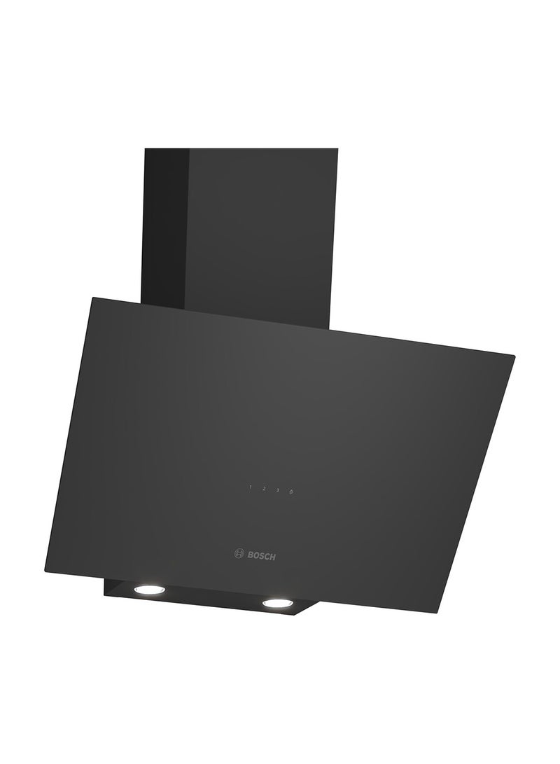 BOSCH Series 2 Wall-mounted Cooker Hood 60 cm Clear Glass 123 W DWK64PJ60M Black - Image 1