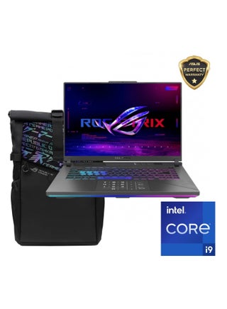 Asus ROG Strix G614JIR-N3009W Gaming Laptop Intel Ci9-14900HX- 16GB RAM 1TB SSD RTX 4070 8GB 16-inch 165Hz-Win11+ ROG BackPack – 90NR0IG5-M00180 English/Arabic Eclipse Gray - pnsku/N70176736V/45/_/1747313495/5f52ed95-d424-4ad1-a224-5ede20e6a93a