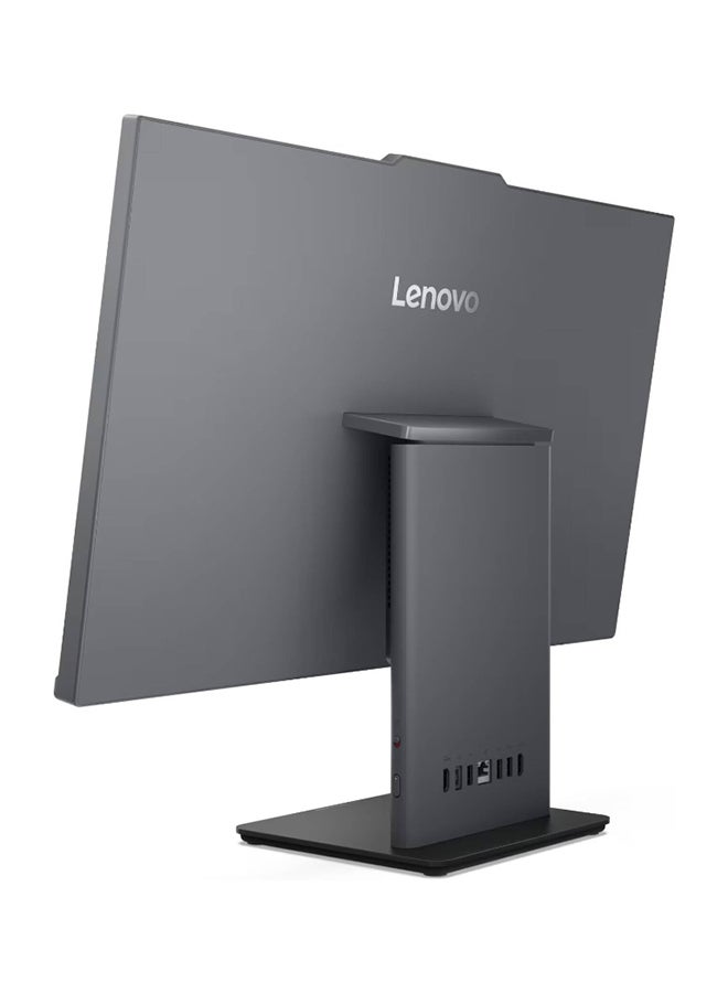 لينوفو - ThinkCentre Neo 50a AIO With 23.8-Inch Full HD Display, Intel Core i5-13420H Processor/8GB RAM/512GB SSD/Intel UHD Graphics/DOS(Without Windows) English/Arabic Luna Grey - Image 1
