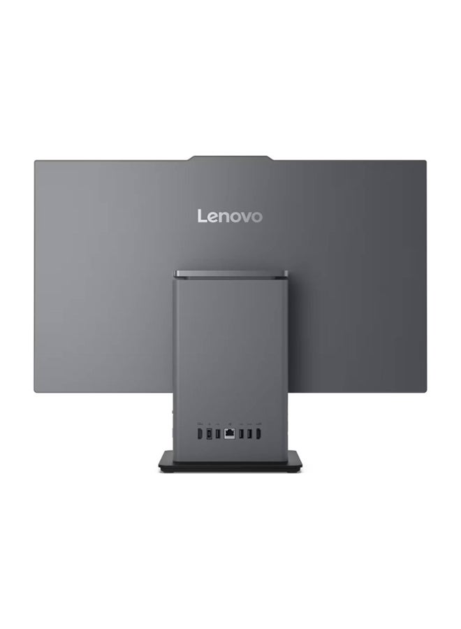 لينوفو - ThinkCentre Neo 50a AIO With 23.8-Inch Full HD Display, Intel Core i5-13420H Processor/8GB RAM/512GB SSD/Intel UHD Graphics/DOS(Without Windows) English/Arabic Luna Grey - Image 1